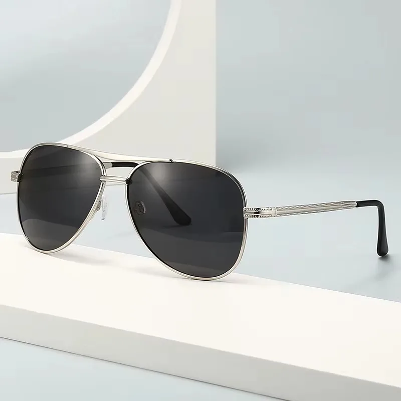 العلامة التجارية تصميم الطيار الاستقطاب النظارات الشمسية للرجال النساء موضة الاتجاه في الهواء الطلق ركوب الدراجات سيارة القيادة نظارات شمسية حملق نظارات 2025