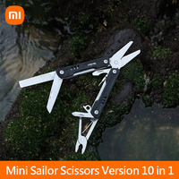 Xiaomi NexTool Mini Sailor Pliers Lite 10 In 1 Folding EDC Multi Tool Scissors Screwdriver Outdoor Portable Equipment Hand Tools