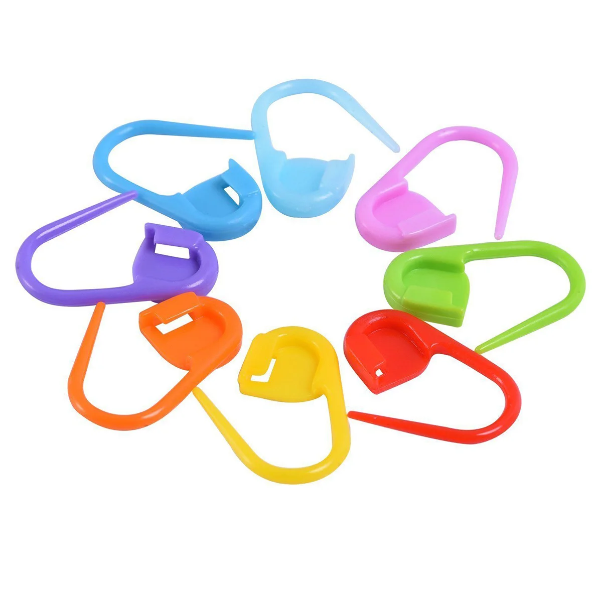 

104Pcs Knit Stitch Markers Perfect for DIY Crafts with 8 Departments Box for Easy Holding and Storage Crochet Stitch Markers