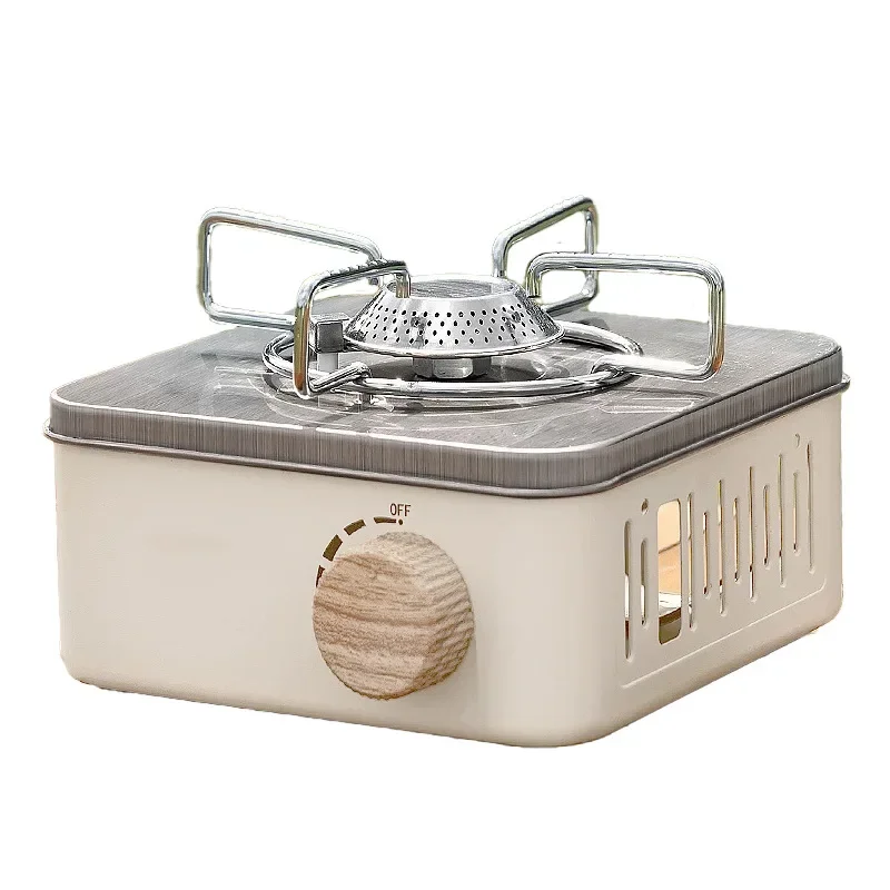 Outdoor Field Cassette  Cooker Gas Stove, Portable Card Magnetic Stove Camping