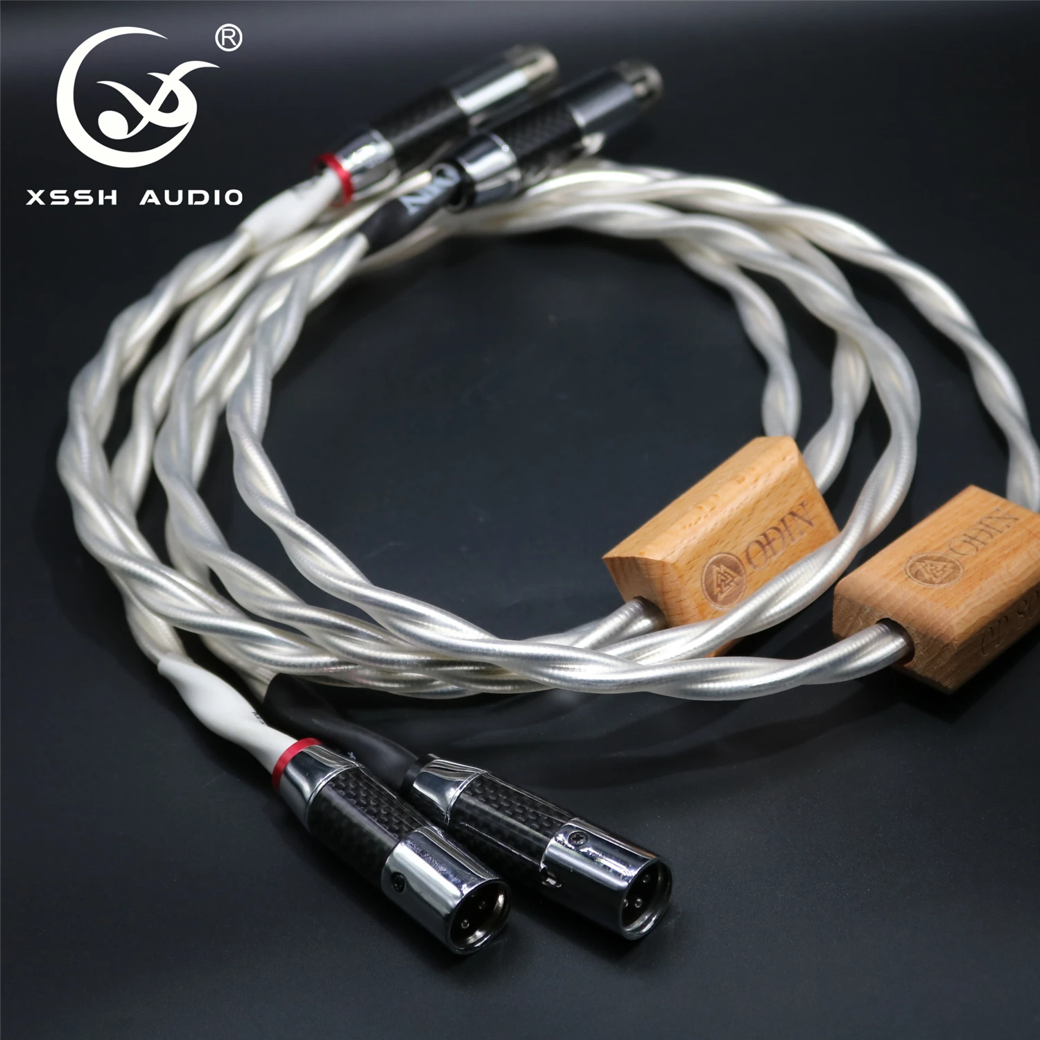 

XSSH YIVO DIY OEM ODM ODIN NORDOST High Quality 3 Pins Female XLR to Male XLR Extension Balance Line Cable XLR Audio Wire Cords