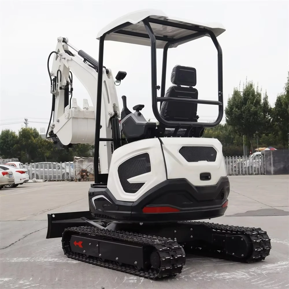 Fully Hydraulic Crawler Mini Excavator With EPA Engine Hydraulic Operator Lever