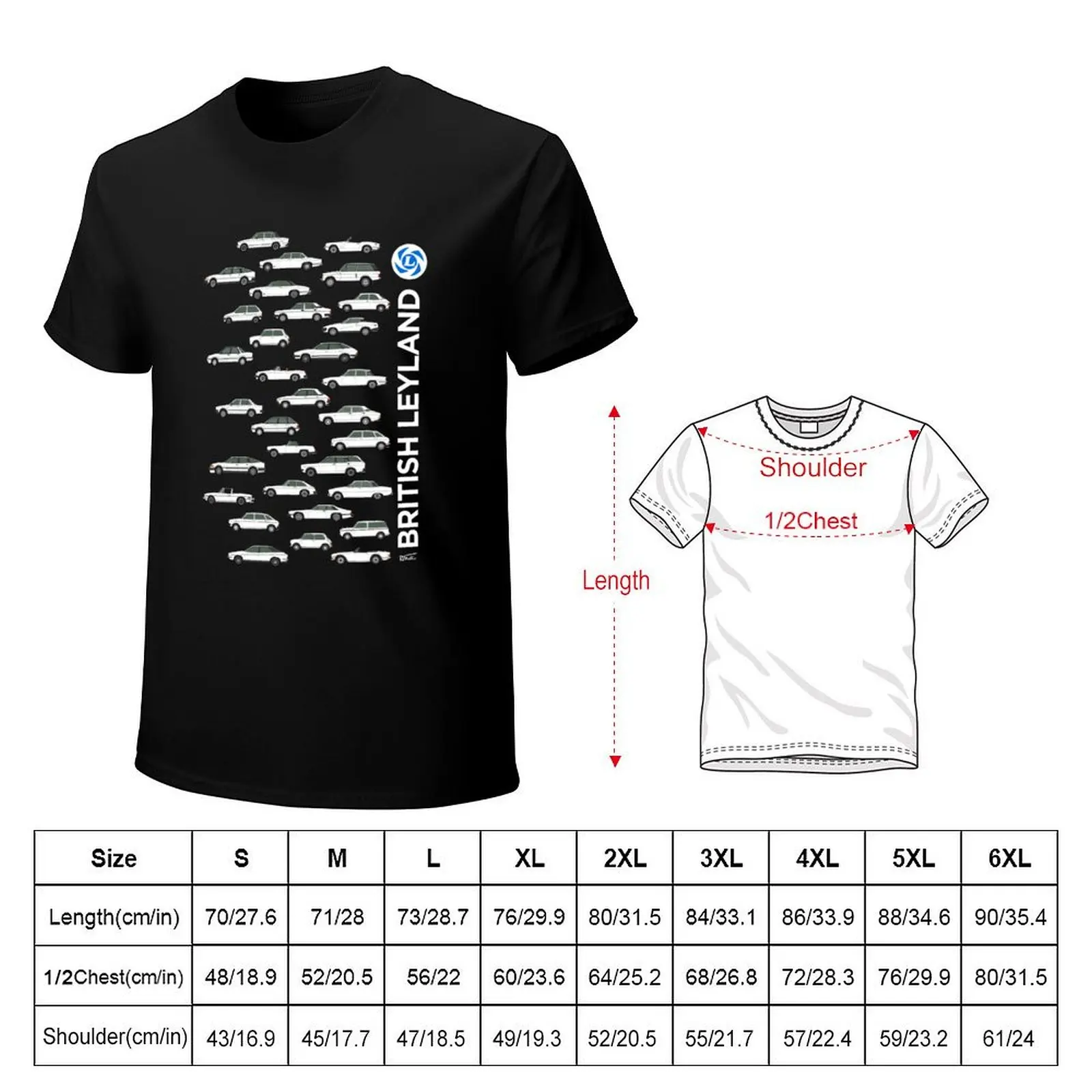 British Leyland cars collection T-Shirt Sport Basic Moisture Wicking Tee