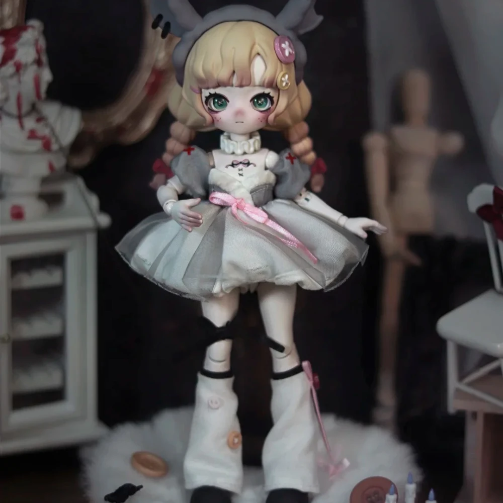 

Nyssa Freakish Nightmares Series слепая коробка подвижная кукла 1/12 точек BJD фигурка-сюрприз подарки настольный орнамент коллекция игрушек