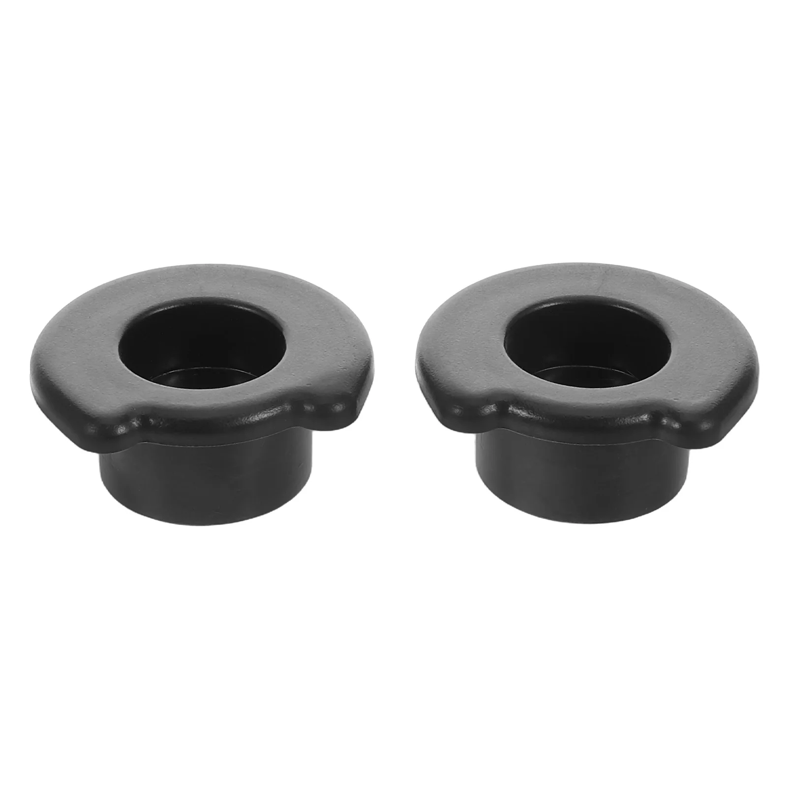 

2Pcs Guide Rod End Caps Precision Fit ABS Material Easy Install Home Gym Accessories Fitness Machine Replacement Parts