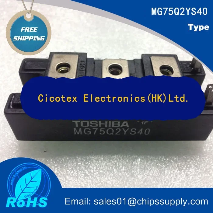 MG75Q2YS40 MODULE MG75Q2YS 40 TRANSISTOR 75A 1200V N-CHANNEL MG75Q2Y S40 MG75Q2 YS40 1.2KV MG75Q 2YS40 MG75 Q2YS40 MG 75Q2YS40