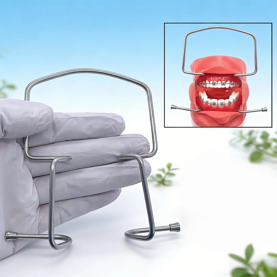 

Dental tool Mouth Expand Lip Retractor Intraoral Cheek Stainless Steel Retractor Dentistry Material Tool