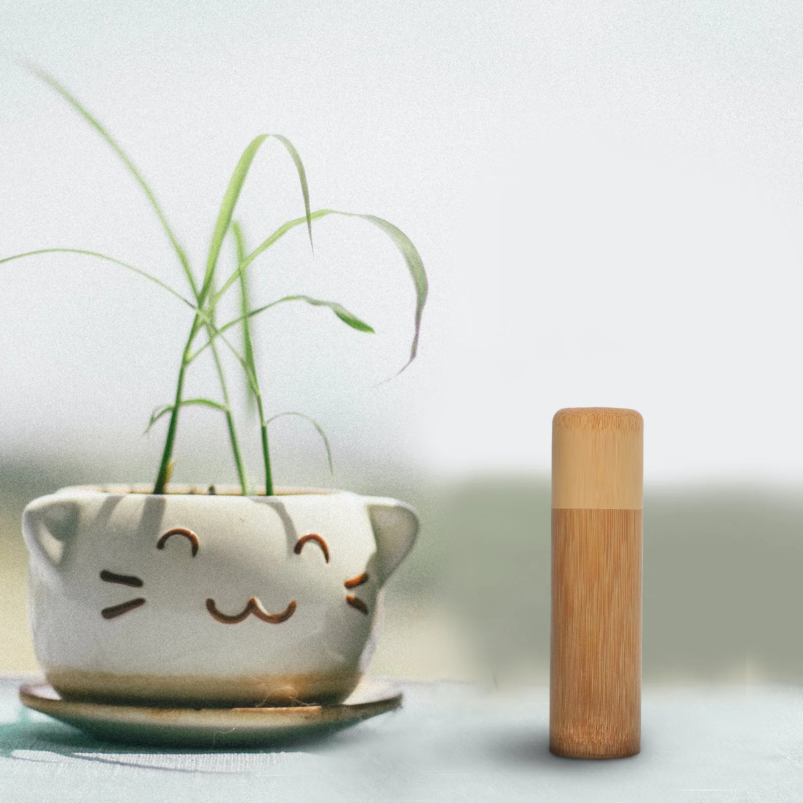 Portable Tea Storage Tube Retro Incense Holder Simple Canister for Home Stick Containers Delicate Travel