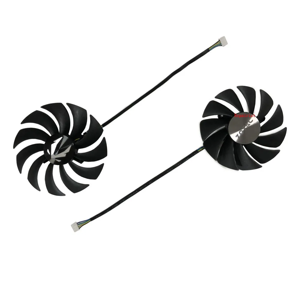 2pcs/Set 95MM CF1010U12S +85MM CF9015H12S,GPU VGA Fan,For ZOTAC GAMING GeForce RTX 3070 Twin Edge,For ZT-A30700E-10P