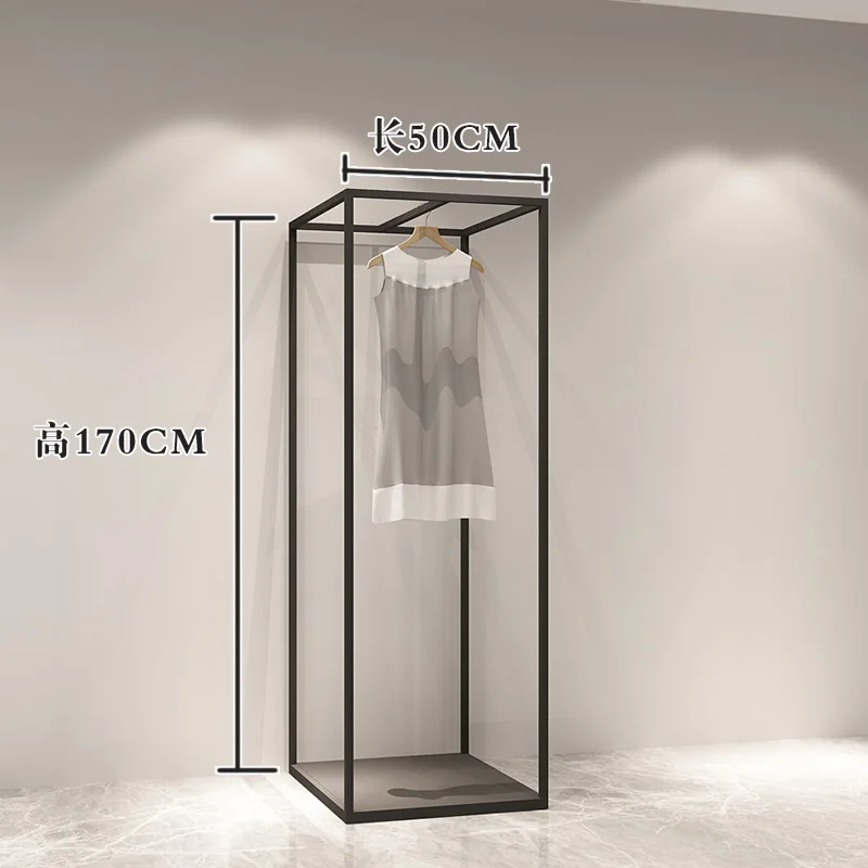 2025customized.Professional Textile Display Racks Floor Standing Clothes Display Hangers Quality Boutique Cloth Stands Rac