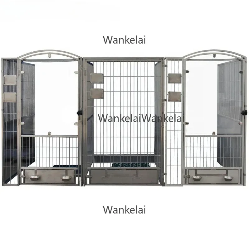 

Rescue Stainless Steel Indoor Large Professional Vet Rescue Kennel Factory Wholesale Dog Kennels