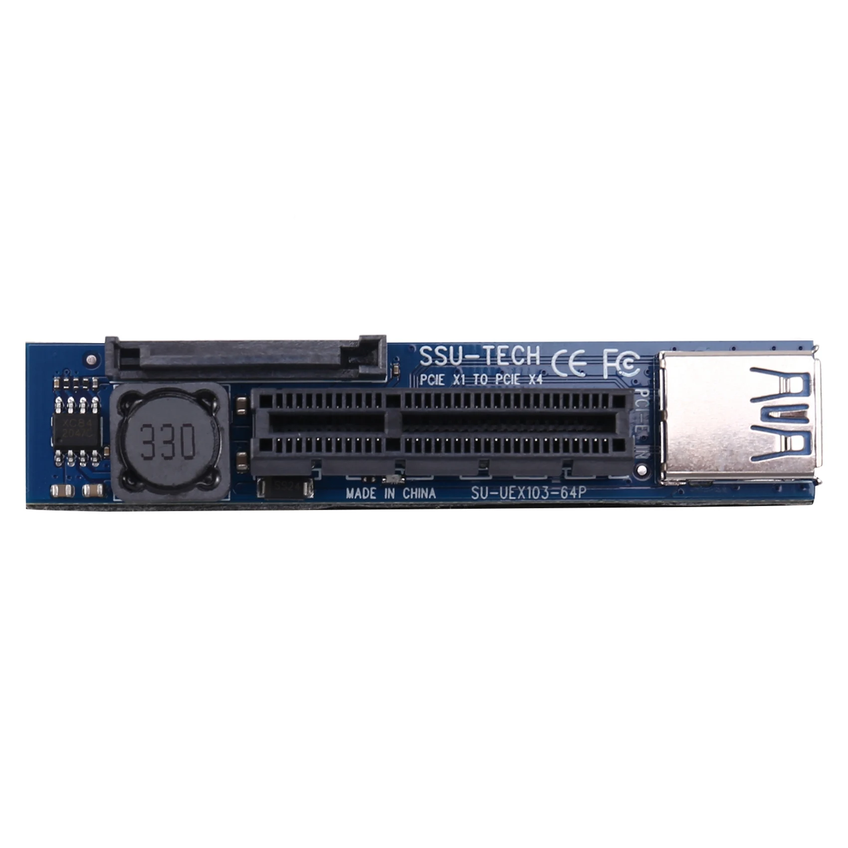 

Адаптер-удлинитель EF-Mini PCIE X4 Riser Card Разъем для видеокарты ПК 30 см USB-кабель PCIE Extender Riser Card