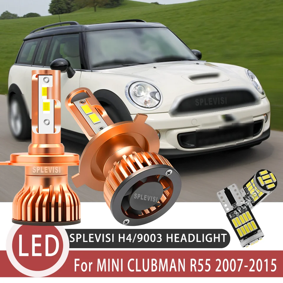 

Мощные яркие светодиодные фары H4 9003 с быстрой установкой для MINI CLUBMAN R55 2007-2015