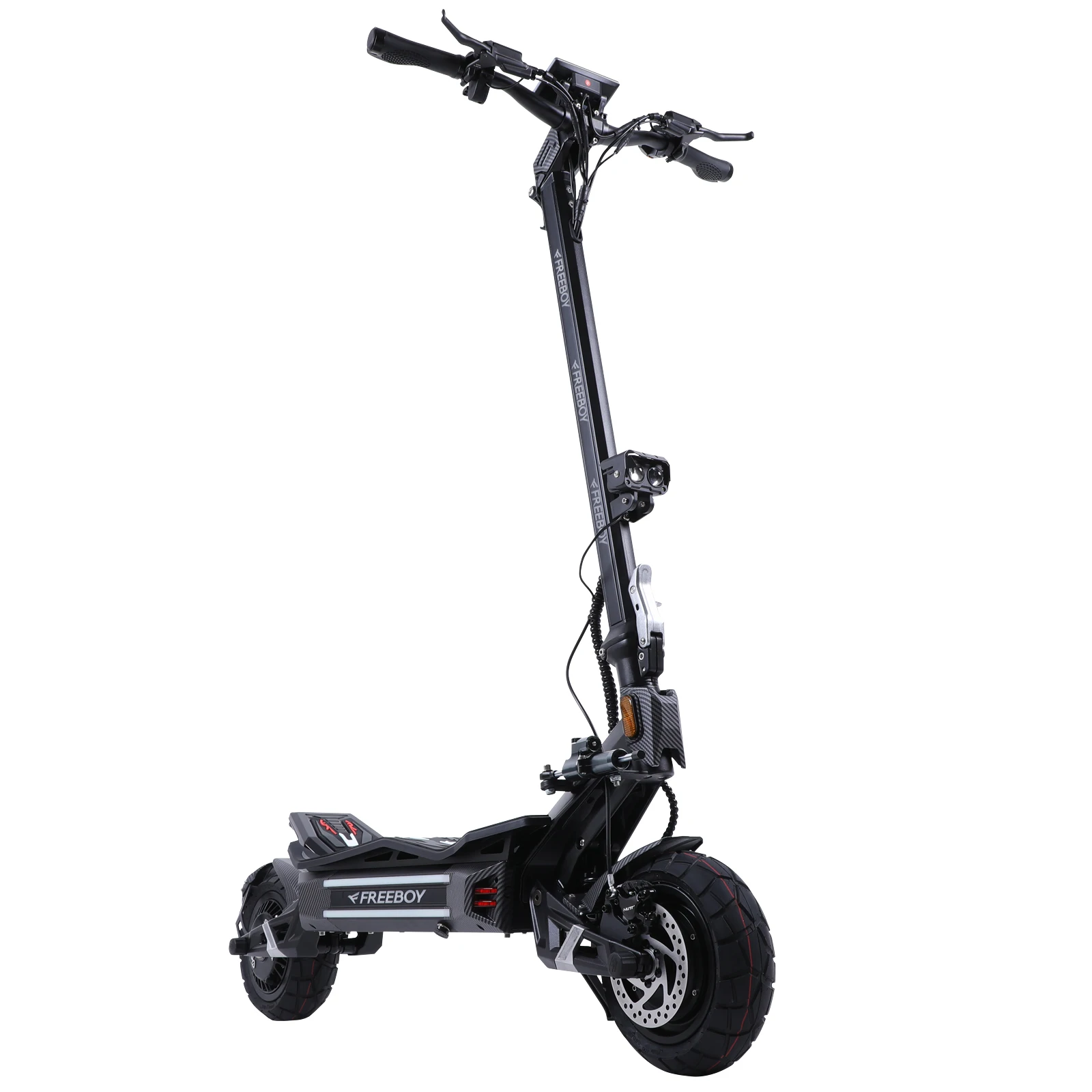 FREEBOY H16 Elektroroller mit Doppelmotor – 3000W Spitzenleistung, 60V 30AH Batterie, 11"-Reifen, entwickelt für schnelles Pendeln in der Stadt, kurze Besorgungen und die tägliche Navigation in der