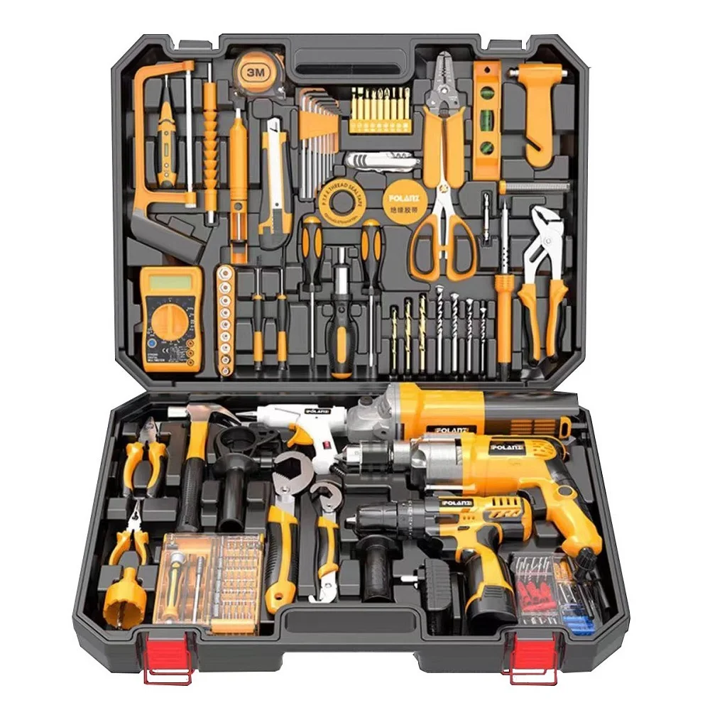 for Waterproof Plastic Multi-Function Home Hardware Kit Toolbox Electrician Dedicated Tools Household Tool Set