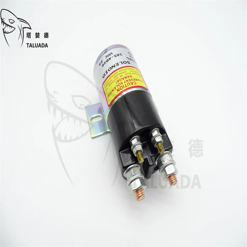Katup solenoid pemutus bahan bakar E312C E320C E320B E312C suku cadang ekskavator flameout katup solenoid 4 pin 165-4026