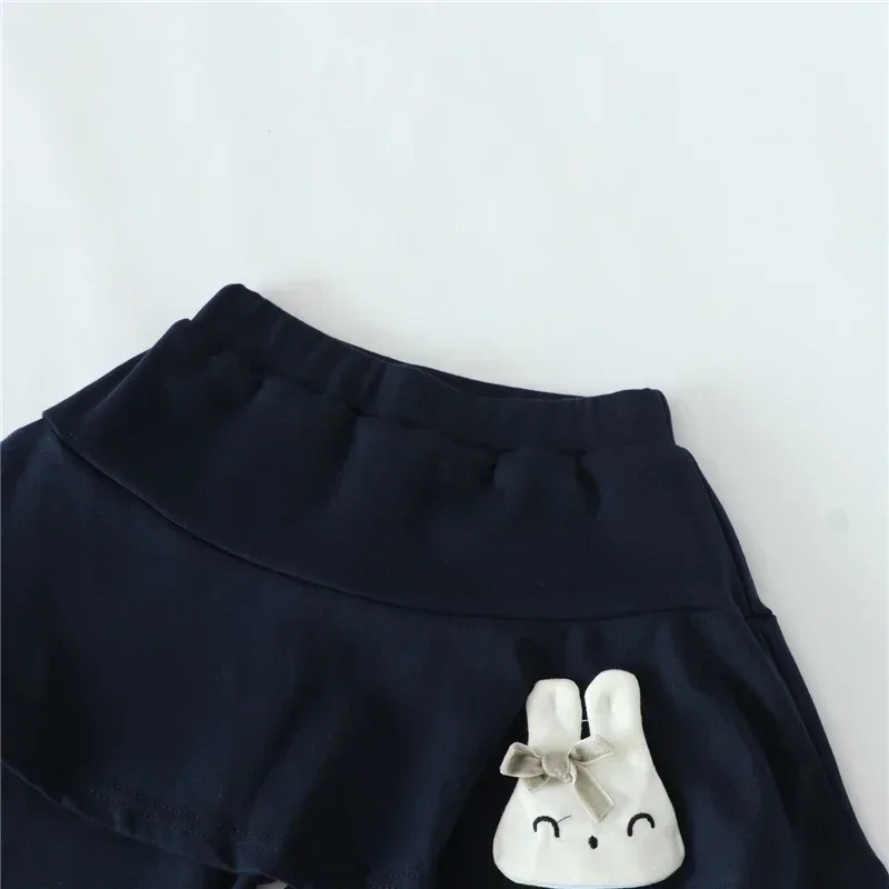 Baby Mädchen Leggings Frühling Herbst Kinder Spitzenrock-Leggings Niedliche Einfarbige Prinzessinnenkleidung 1-7 Jahre Kinderhosen – Detail 40