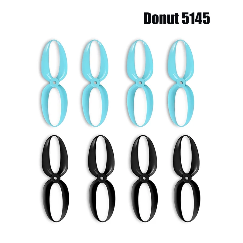 

4 шт. Foxeer Donut 5145 5,1 дюймовый Пропеллер CW CCW Для RC FPV гоночного дрона