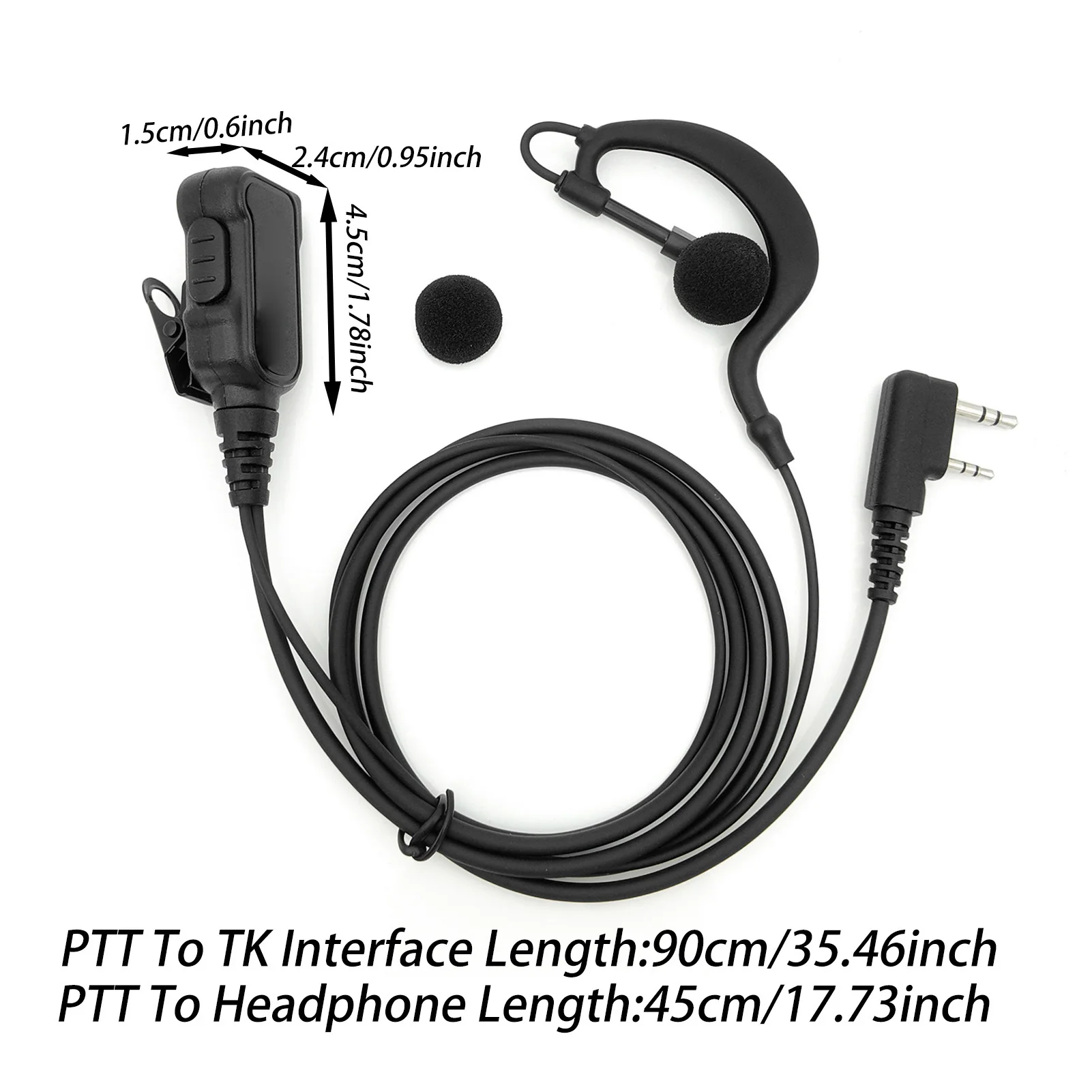 G Shape Earpiece He…