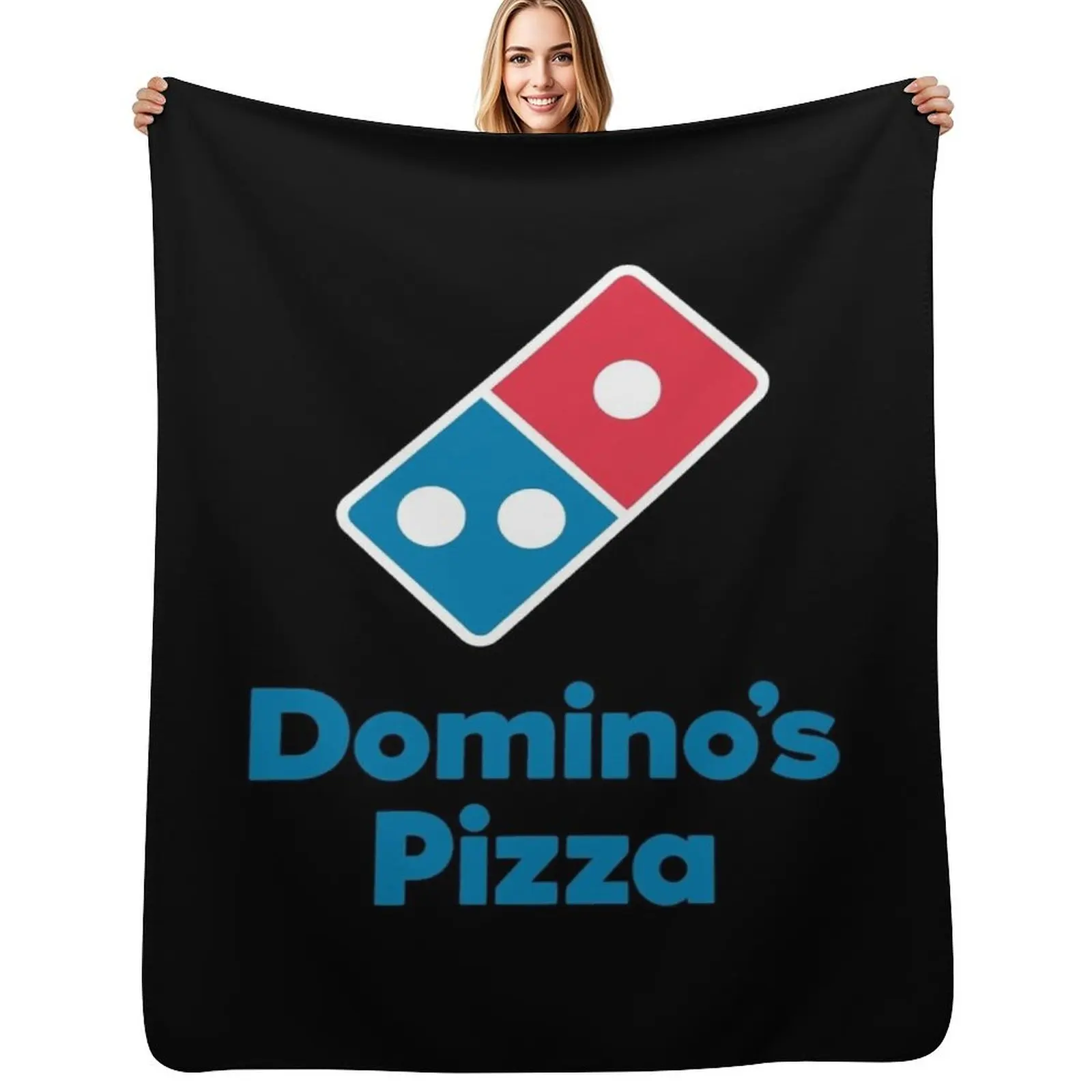 Dominos Pizza Throw Blanket Bed covers Sofas Picnic Tourist Blankets