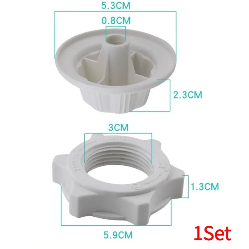 1Set Electric Fan Nut Set Fixed Fan Mesh Cover Lock Screw Fixing Nut Corrosion Resistant Nut ABS Replacement Nut For Home Use‘