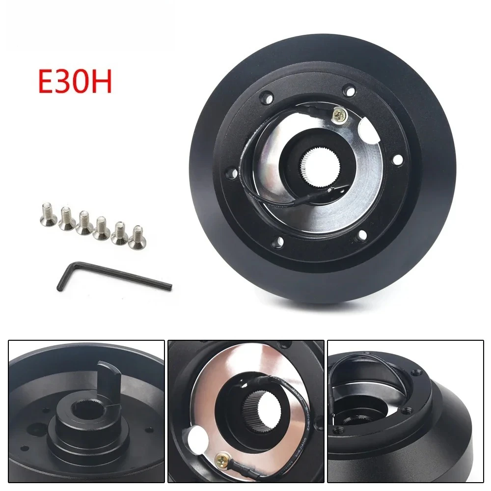 

Racing Steering Wheel Short Hub Adapter Kit for BMW E30 3-/5-SERIES 318 325 528 M3 M5 84-90 HUB-KE30H Car Accessories