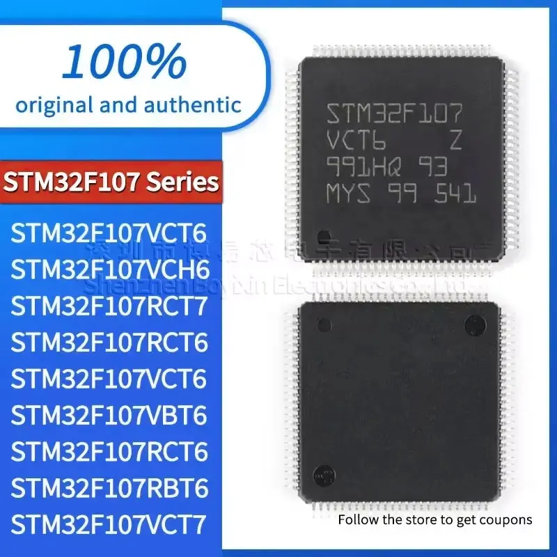 

1PCS NEW STM32F107VCT6 STM32F107VCH6 Standard quality STM32F107RCT6 STM32F107VBT6 STM32F107RBT6