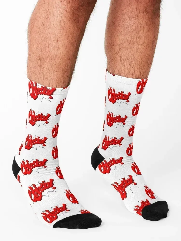 Objection Socks with print essential Socks Ladies Men's