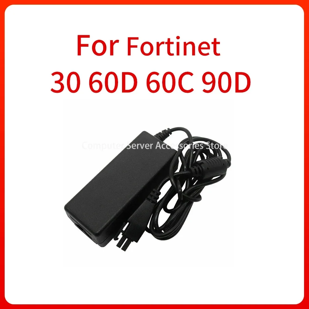 

Новый блок питания переменного тока, 2-контактный разъем для FORTINET 30 60D 60C 90D FortiGate брандмауэра, оригинальный зарядный адаптер