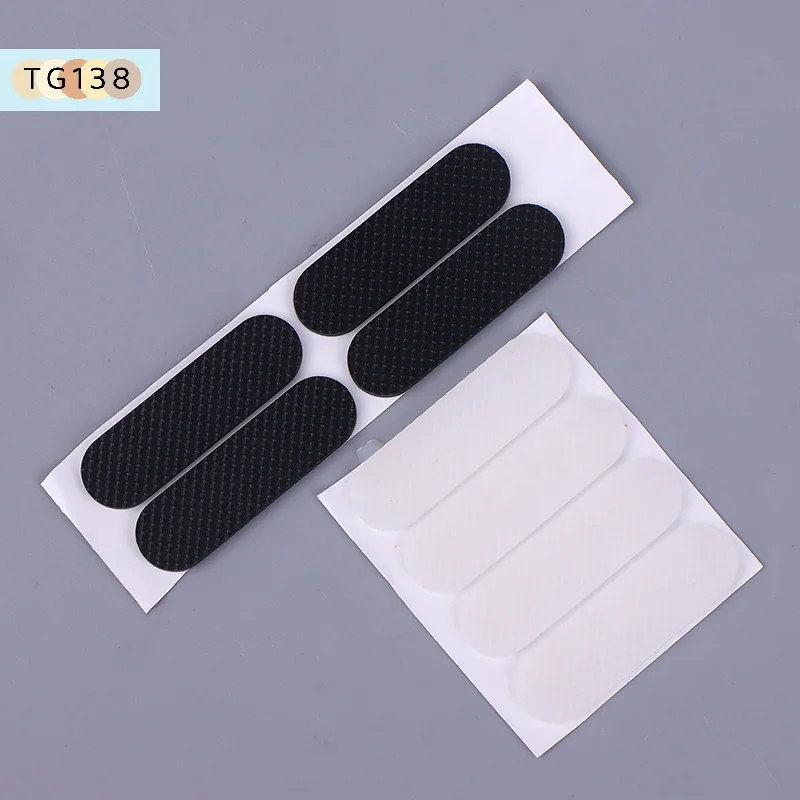 【New】4PCS Black Rubber Feet Thickness 1.8mm Anti-slip Self-adhesive Silicone Shockproof Protective Pad For Keyboard Base Cabinet