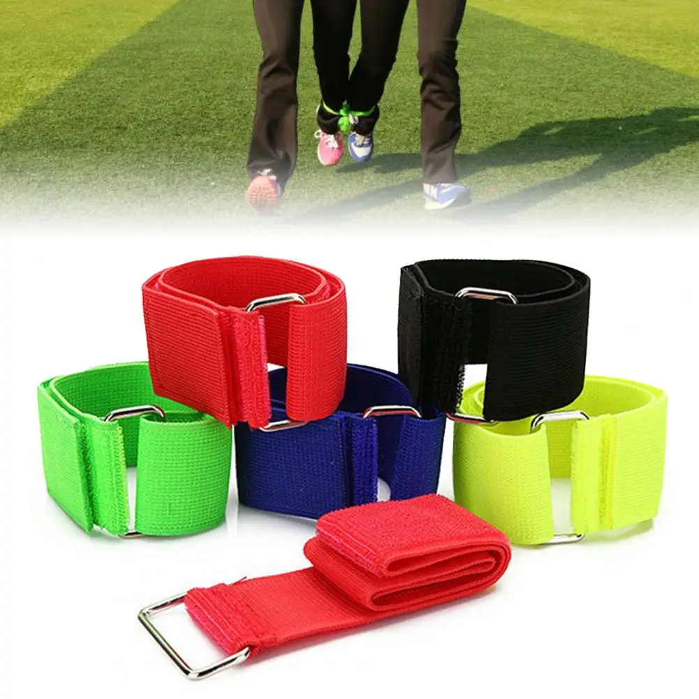

Leg Strap High Elasticity Fastener Tape Interactive Games Two People Three Legged Game Strap Sports Competition Sport Tie Rope