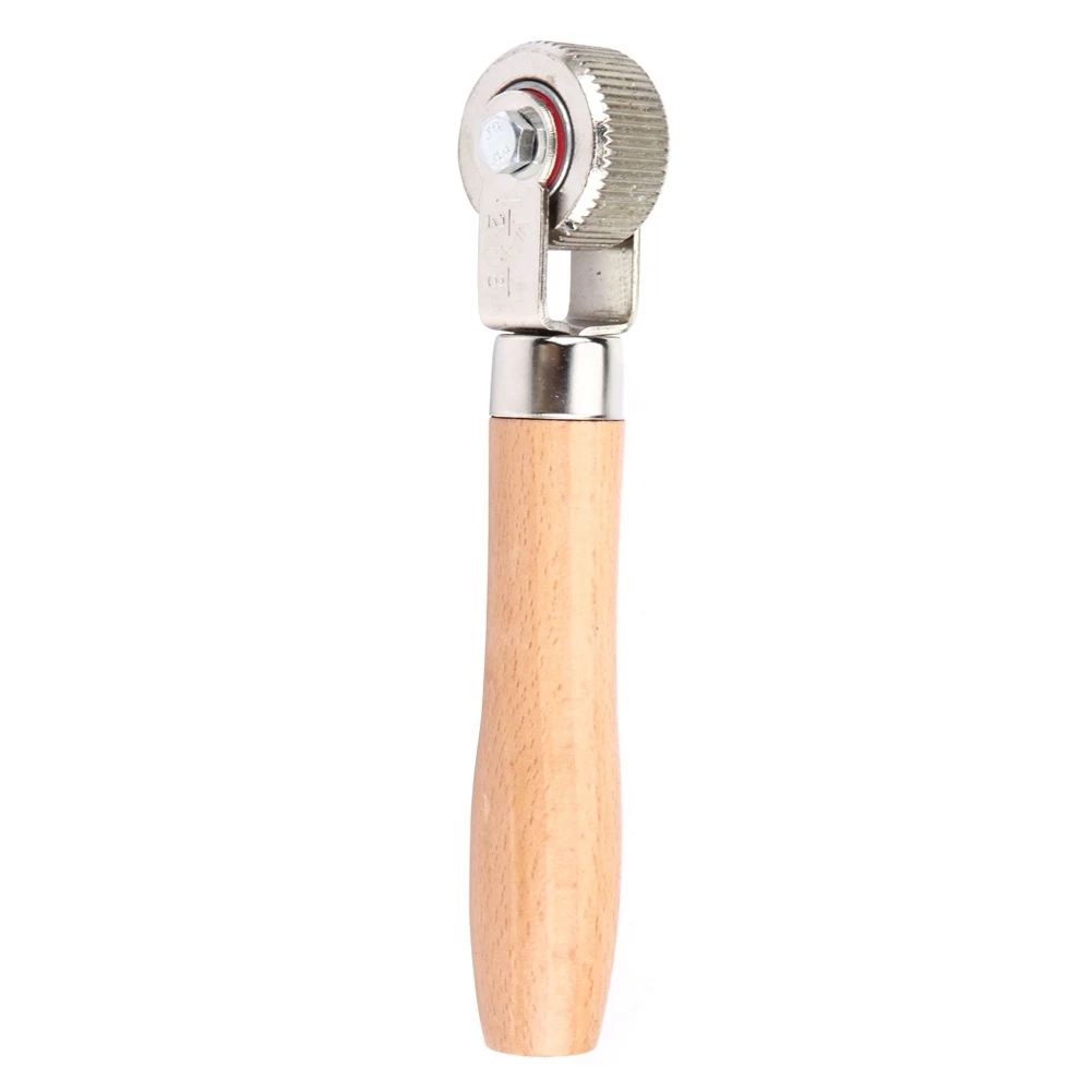 

Car Wheel Wooden Handle Tire Patch Repair Stitcher Ball Bearing Roller Repair Tool