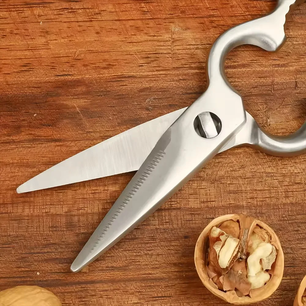Kitchen Scissors Stainless Steel Poultry Kitchen Chicken Bone Scissor With Safe Lock tainless Steel Handle