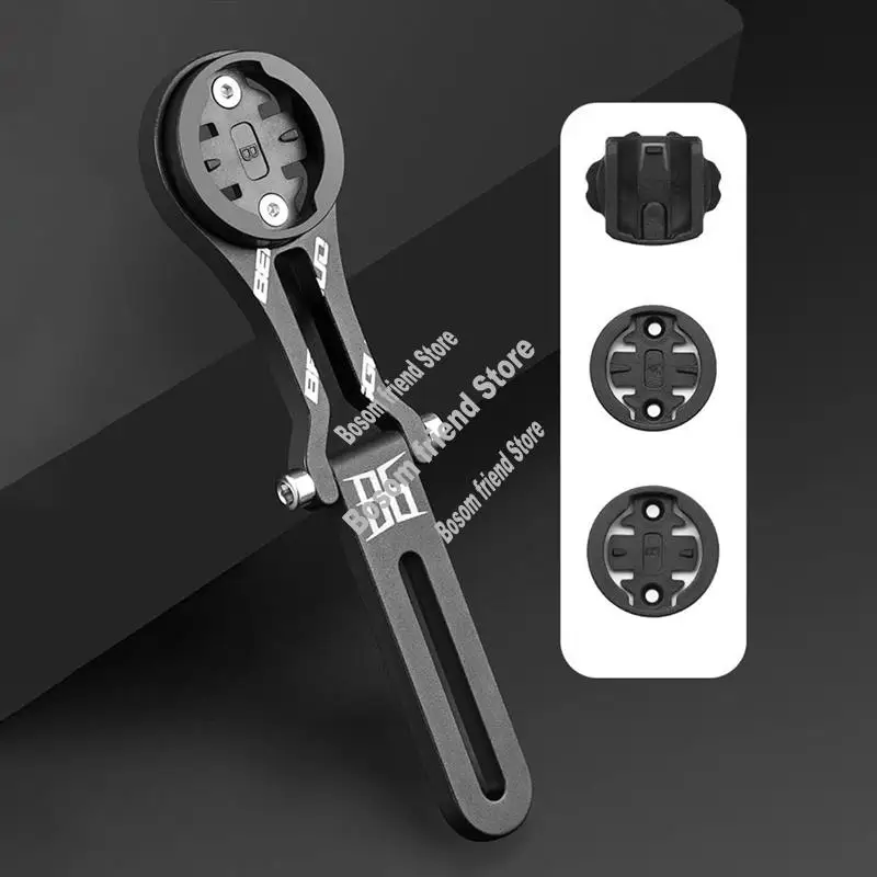 Road Bike Bicycle Computer Stand Integrated Handlebar Stand Adjustable Angle Aluminum Alloy 2Pcs Computer Holder-Hot Sale