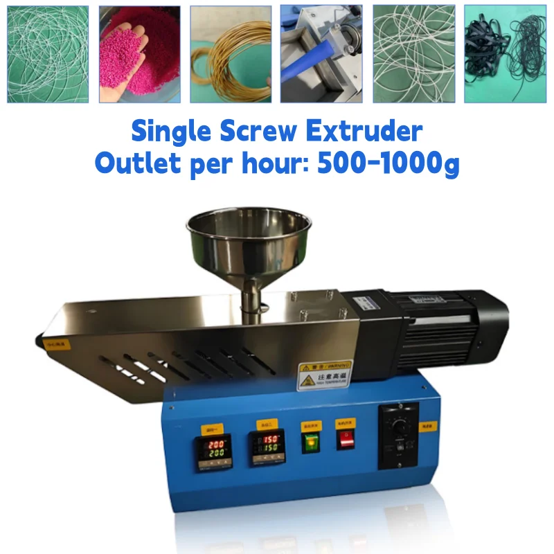 2026 New toolSingle Screw Extruder 220/110v Customized 3D Consumables Extrusion Equipment   Extruder Tools For TPU PE PP