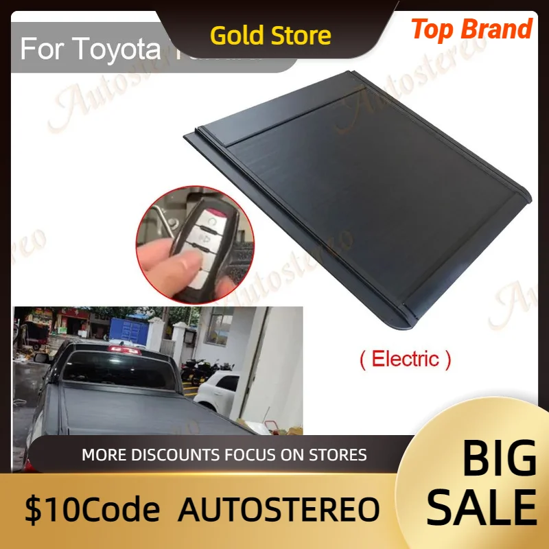 

Pickup Rear Tail Cover For Toyota Tundra Car Tailgate Waterproof Truck Electric Roller Accessories Cover Bucket