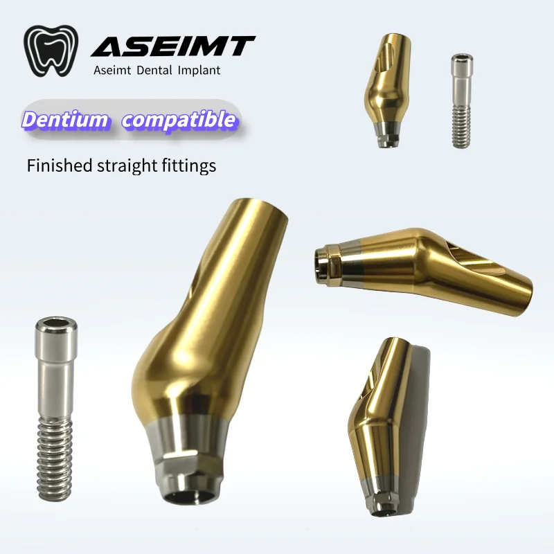 Dental For Dentium Transfer Abutment with Dual Hex Connection OEM\ODM Grade 5 Titanium Abutment Prosthesis Factory Direct Sales