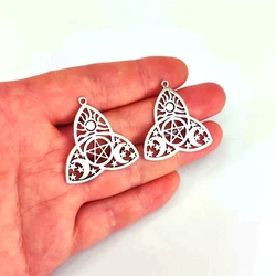 5pcs Celtic Knot Sun Moon Star pendant charm for DIY