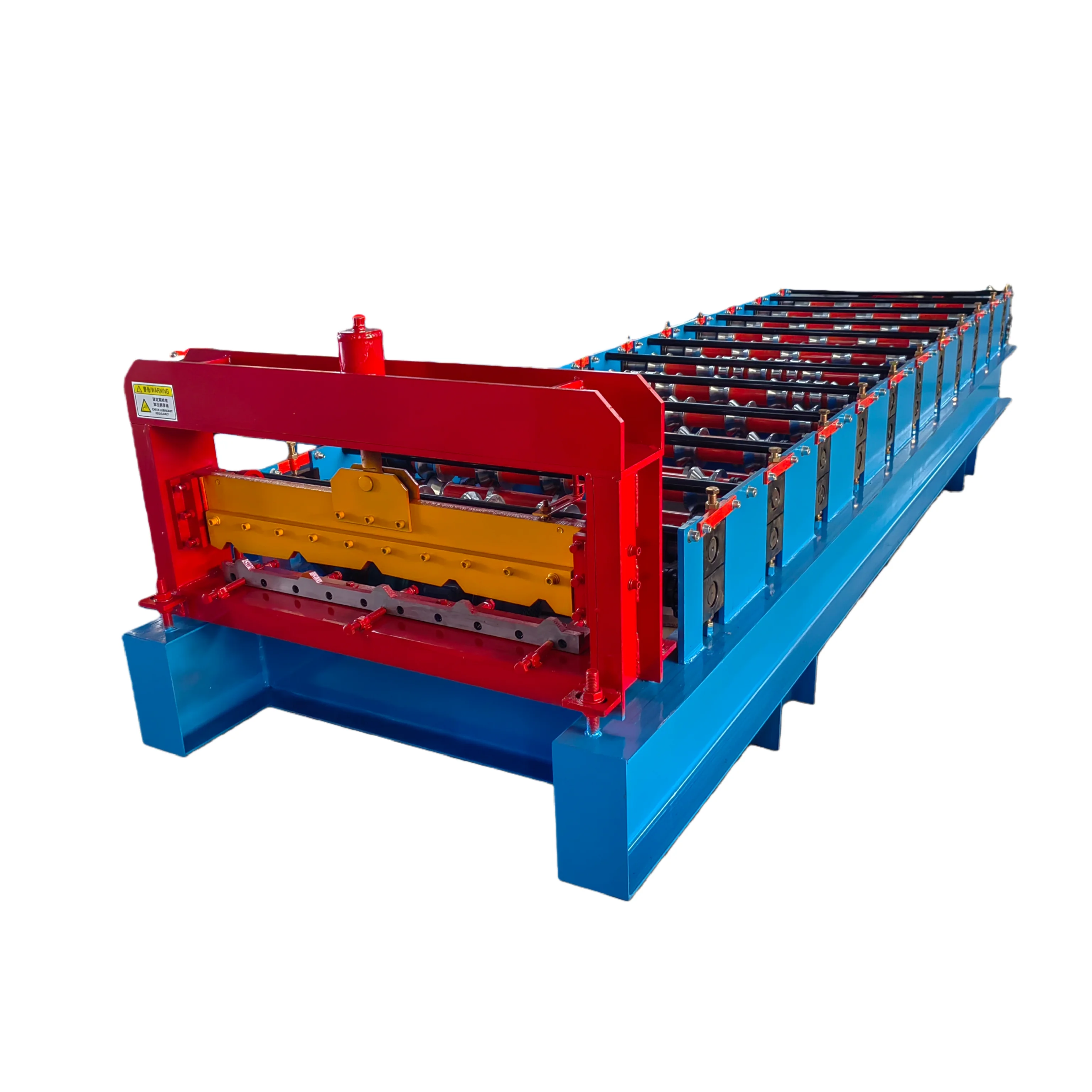 New  Automated Trapezoidal Tile Forming Machine for Roof Use with Gear & Motor Seamless Production