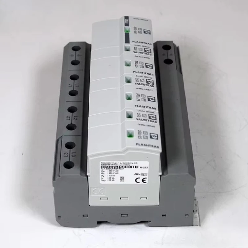 SYS-SET/ 1-2880448-Type 1+2 special combined lightning current and surge arrester Phoenix contact Plug-in lightning and surge