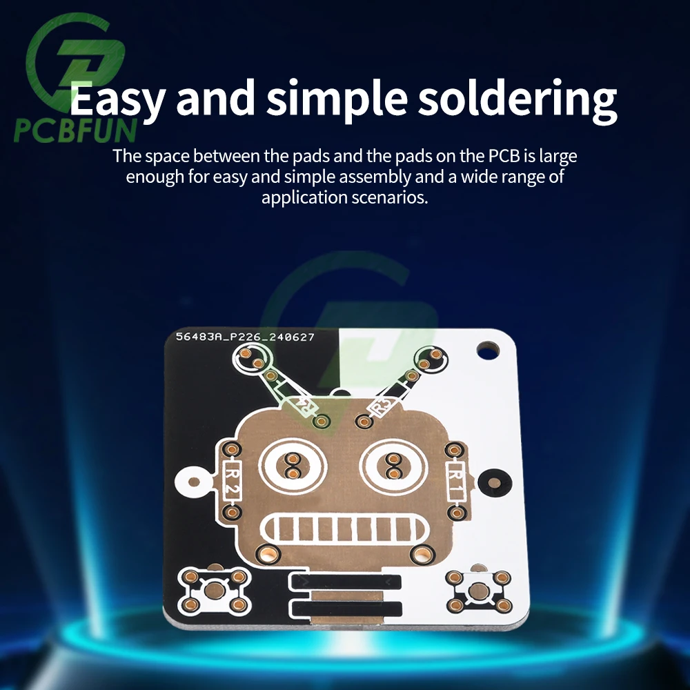 Robot/snowman LED Electronics Beginner Learning Welding Fun DIY Kit LED Light Emitting Tube Module