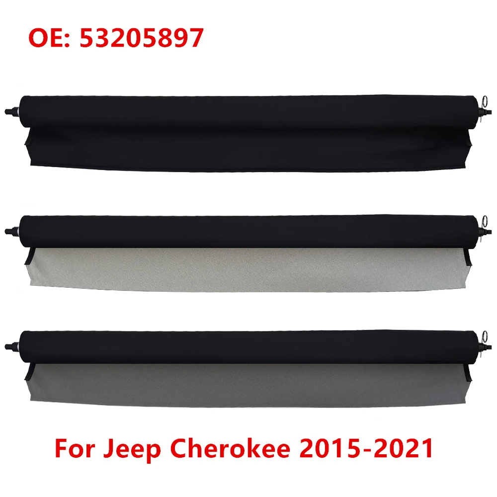 For Jeep Cherokee 2015 2016 2017 2108 2019 2020 2021 Car Panorama Sunroof Roller Blinds Sunshade Curtain Cover Assembly
