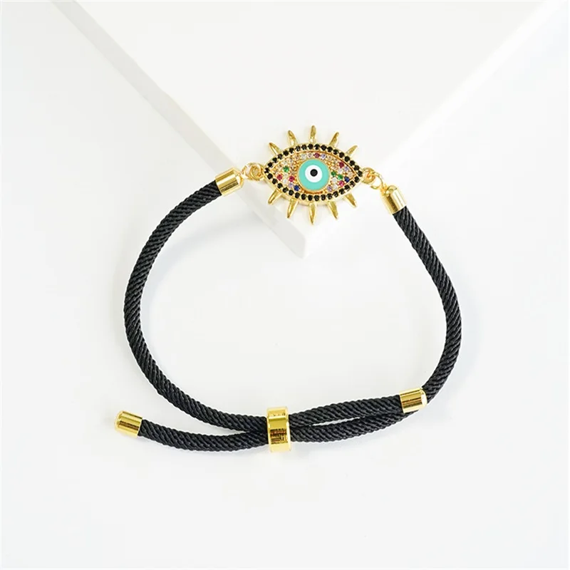 10 قطعة 3 مللي متر ميلان حبل قابل للتعديل سوار معدني النحاس اليدوية محظوظ حبل لصنع المجوهرات والاكسسوارات