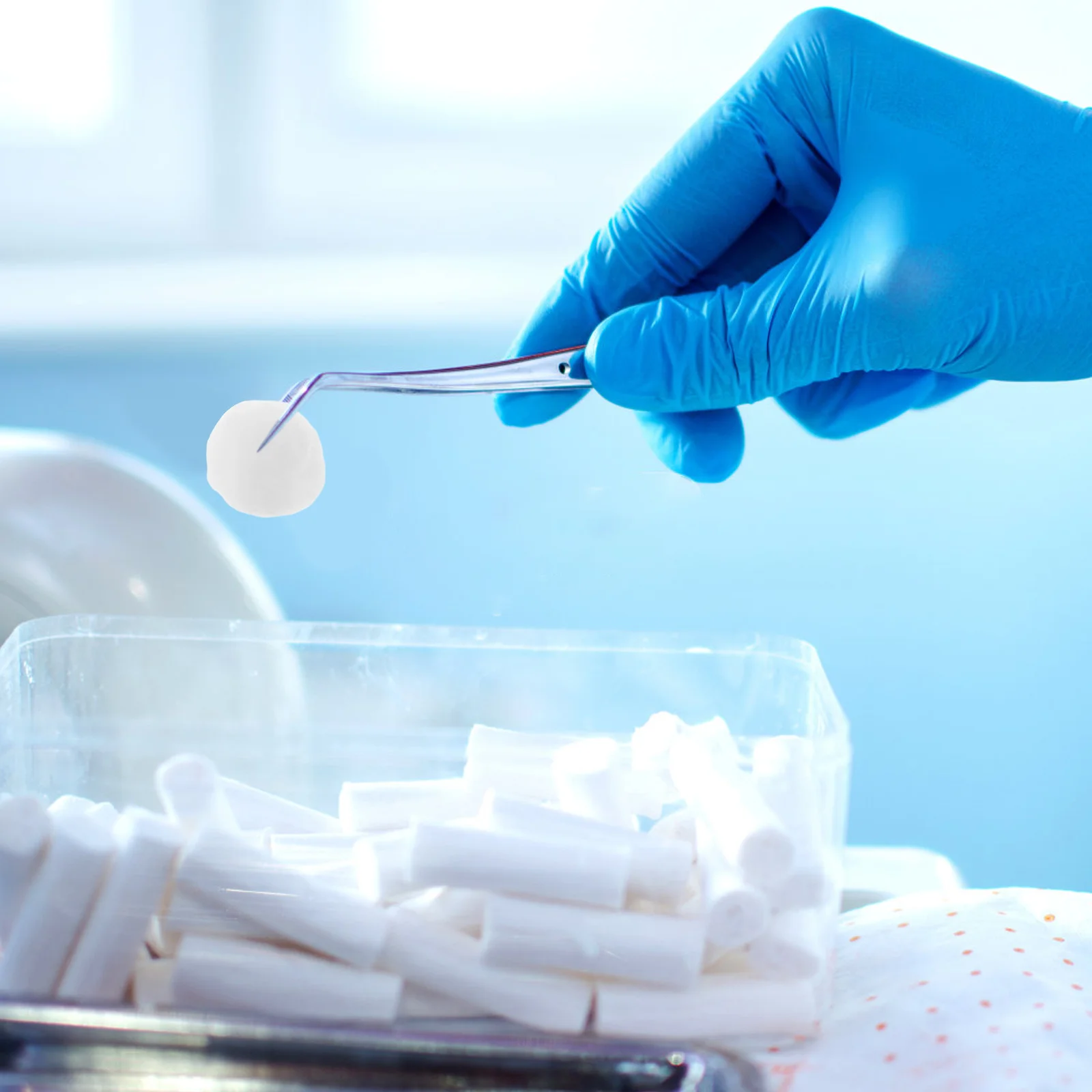 400 Uds bolas de algodón médico puro absorbente suave desechable aplicación de maquillaje eliminación uso en salón bolas