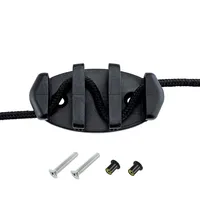 Marine Nylon Plastic Marine Zig Zag Anchor Trolley Cleat Rope Device Kayaks Canoes Boat Decks Replacement Rowing Accessories