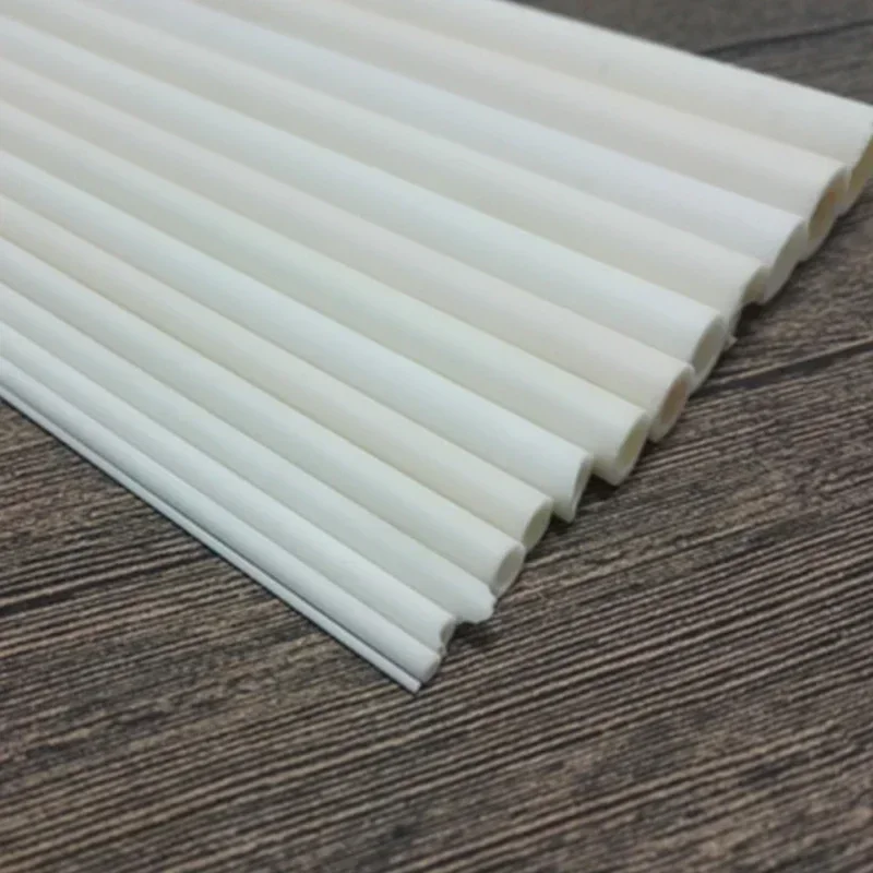 Tube en céramique d'oxyde d'aluminium de pureté à 995, tuyau thermique ferreux personnalisé, isolant de douille, ID 0.6x Hong1 x 100mm-18x25x100mm, 2 pièces