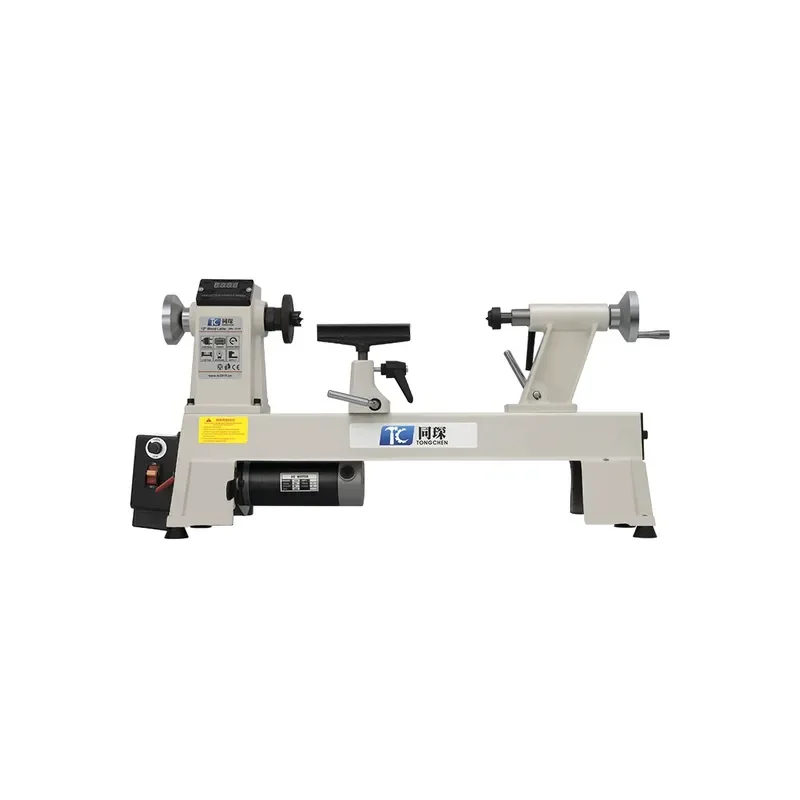 Multifunctional Mini CNC Lathe, Small Automatic Woodworking Lathe for Household & Hobby Machining