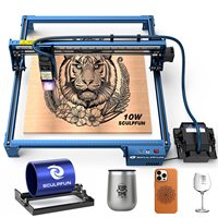 SCULPFUN Manufacture S30 Pro 10W DIY Mini Grabadora Laser Printer Marking Machine for Wood and Metal