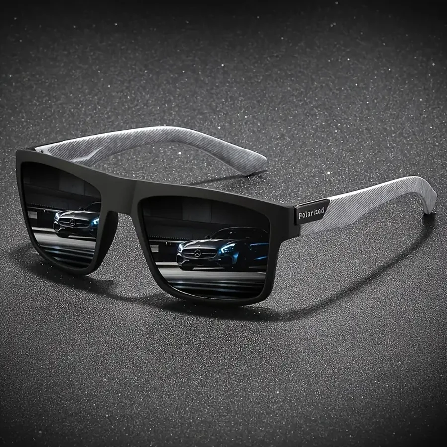 Fashion Sunglasses For Men And Women Luxury Driving Fishing Trip Vintage Square Sunglasses For Men UV400 Glasses