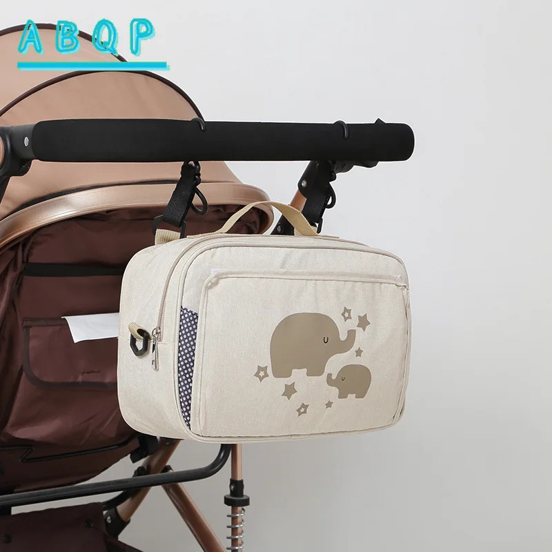 

Новая подвесная сумка для коляски, вместительная сумка для детских подгузников, легкая многофункциональная сумка-переноска для подгузников, высокое качество